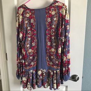 Free People tunic blouse